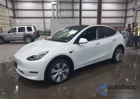 2021 Tesla Model Y Long Range Dual Motor All-Wheel Drive from USA, damaged, VIN 5YJYGDEE4MF153496